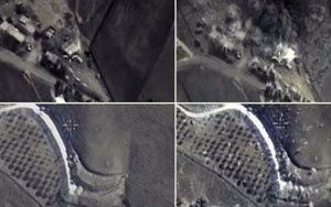 VIDEO: Máy bay quân sự Nga oanh tạc dữ dội các mục tiêu của IS tại Syria